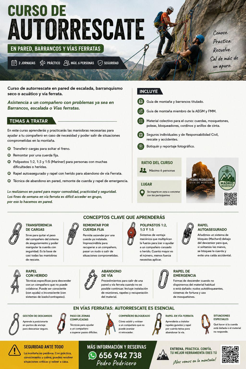 Curso Autorescate - Madrid Mountain